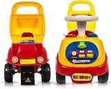 Hillington My First Ride On Buggy Car Red with Sounds Toddler Walker Learning view 3