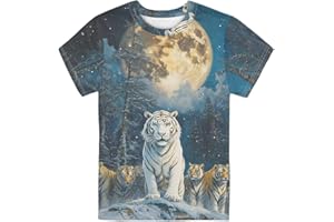 Guosanchn Kids Casual T-Shirt for Boys Girls Tees Top Short Sleeve Shirts 3-16T Pullover Tops Summer Clothes