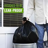 EcoBag 50 Pack Refuse Sacks 30 Micron 100L Recyclable Leak Resistant view 4