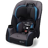 Safety 1st Crosstown Slim All-in-One Convertible Car Seat, Deep Sea