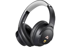 1Mii Y8+ Hybrid Noise Cancelling Headphones Bluetooth 6.0, Wireless LDAC Hi-Res Audio, Custom EQ via App, 75H Playtime, Comfo