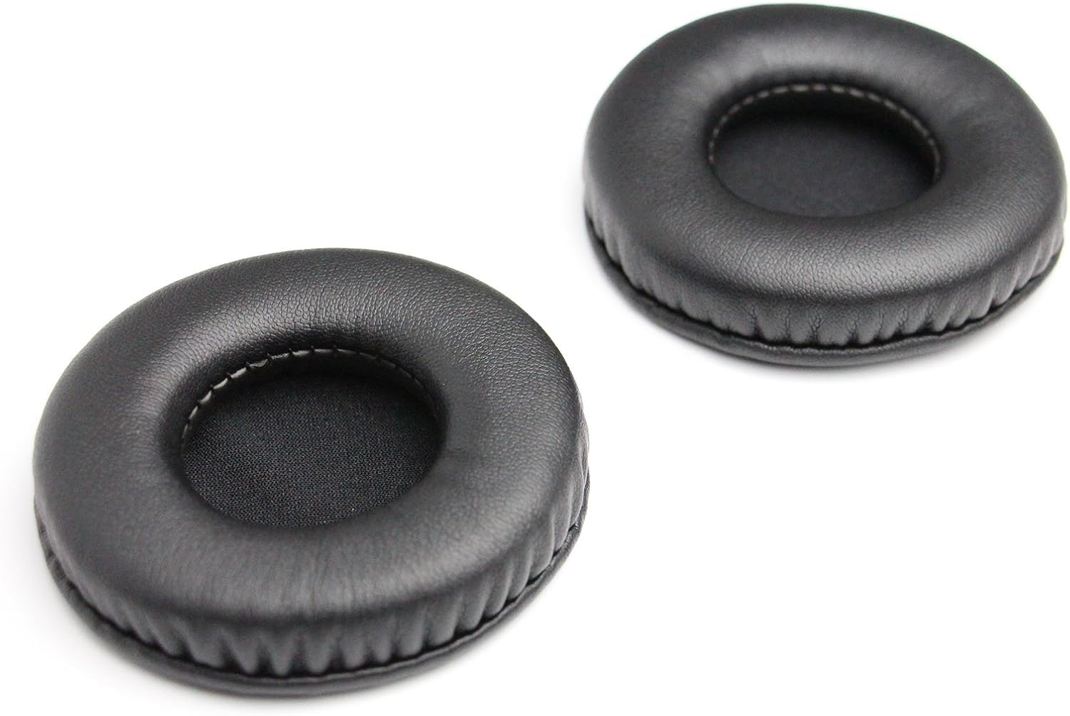 ShineCozy Premium Headphones Earpads Protein Leather Foam Ear Cushions,Headset Ear Pads Spare Replacement Parts (For Universal Size Diameter 75MM J-23) - Image 5