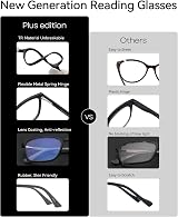 ZENOTTIC Blue Light Glasses Men Square Grey Frame Anti-Glare Sport view 3
