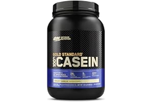 OPTIMUM NUTRITION GOLD STANDARD 100% Micellar Casein Protein Powder, Slow Digesting, Helps Keep You Full, Overnight Muscle Re