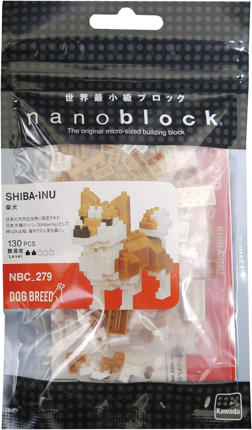 nanoblock shiba inu