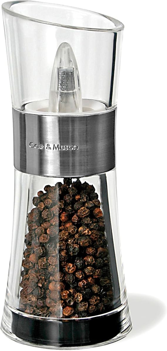 COLE & MASON Inverted Flip Upside Down Pepper Mill Spice Mills Kitchen & Dining