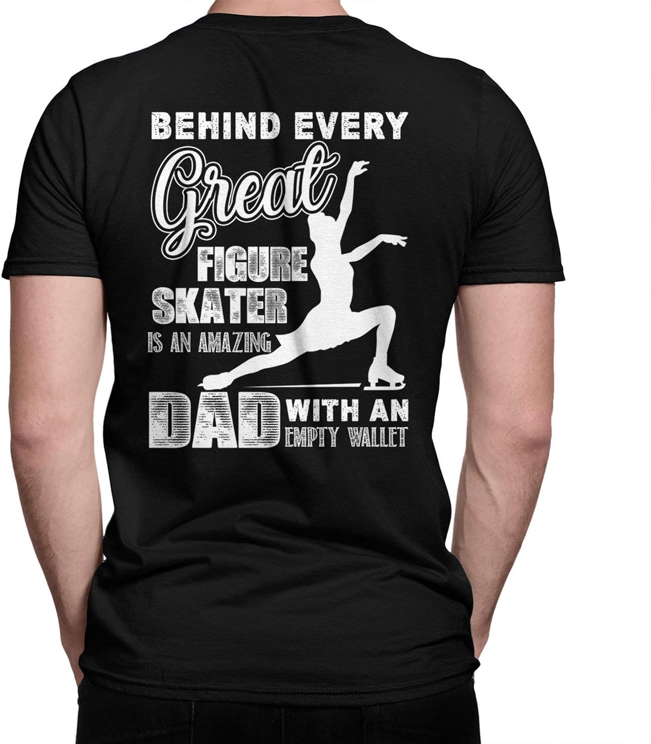 Figure Skating Cotton Tee Shirts, Figure Skating is an Amazing TShirt