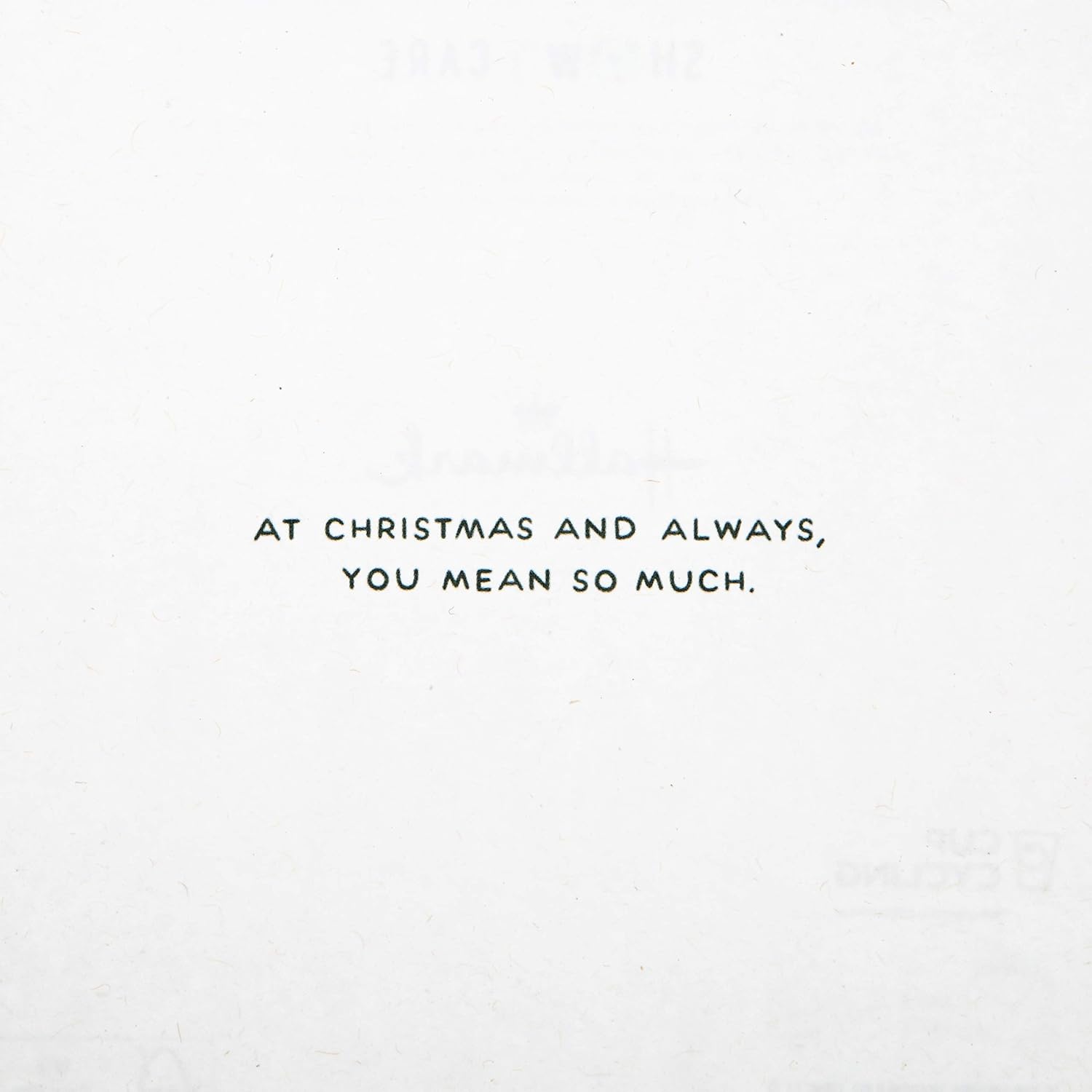 Hallmark CupCycled Christmas Card for Grandparents - Cute Winter Scene Design, Multicoloured - Image 5