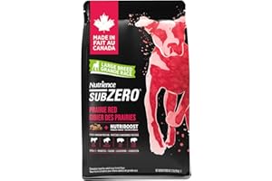 Nutrience Grain Free SubZero, Large Breed Dog Food Dry, 10kg (22lb), Canadian Prairie Red, Dry Dog Food, High Protein Kibble,