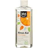 365 by Whole Foods Market, Rinse Aid for Automatic Dishwashers, Wild Orange Scent, 8 Fl Oz