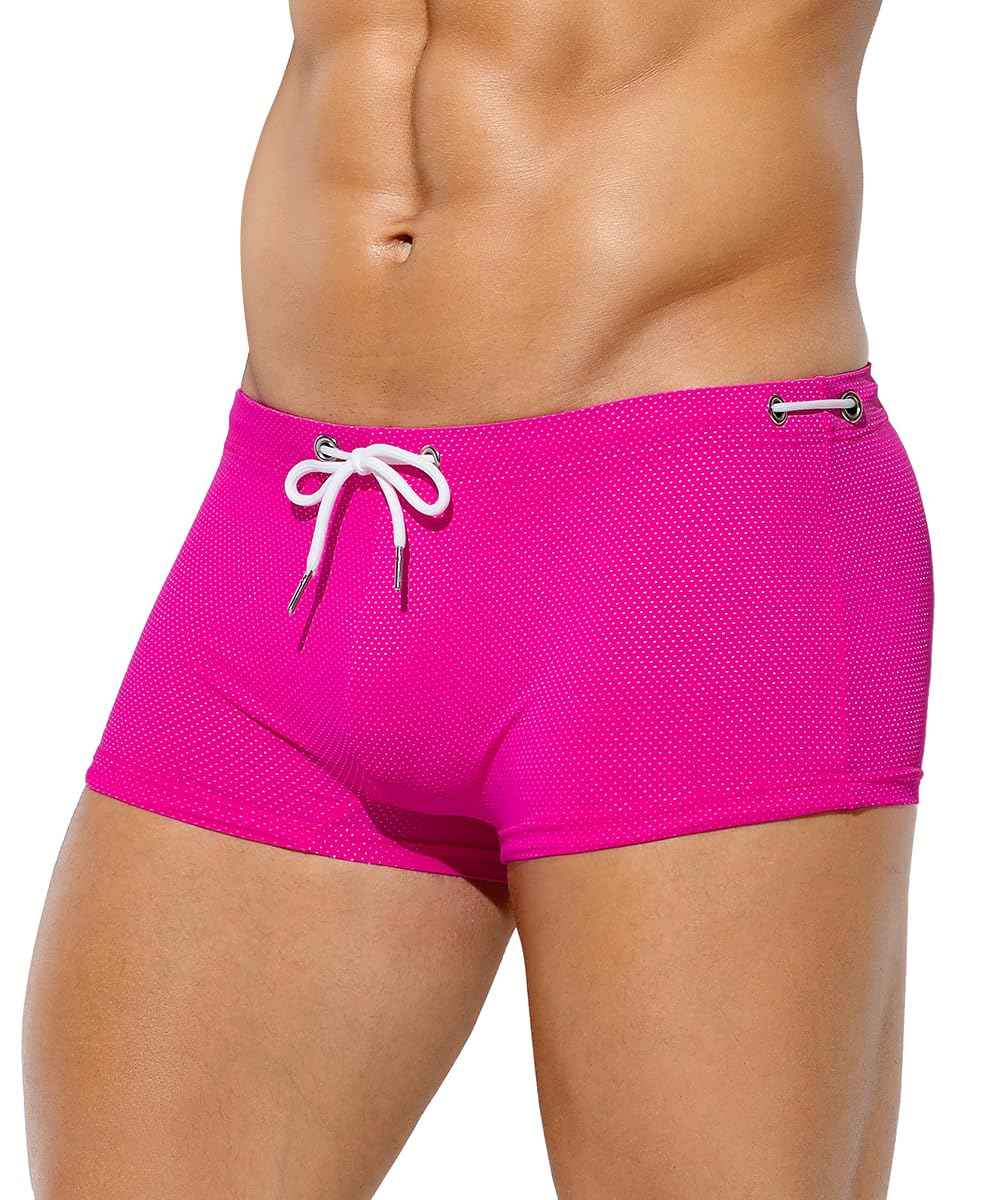 Photo 1 of Arjen Kroos Men's Swimwear Sexy Swim Briefs Beach Bikini Sport Swimsuit Low with Drawstring, L