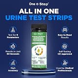 One Step 100 Urine Test Strips for UTI, 8 Parameter Dipsticks view 4