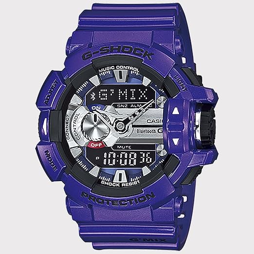 g shock purple and blue
