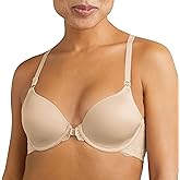 Maidenform Womens Racerback Bra with Shaping & Support, One Fab Fit Underwire Bras for Women, Lightly Lined, Front Close
