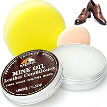 Mink Oil Leather Conditioner and Cleaner