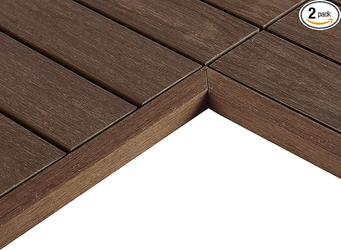 Newtechwood Us Qd If Zx Sw 1 6 X 1 Ft Quick Composite Deck Tile Inside Corner Trim In Icelandic Smoke White 2 Pieces Box Building Supplies Building Materials Wudfurniture Com