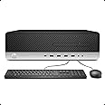 HP ProDesk 400 G4 SFF Business Desktop Computer, Intel Core i7-6700 up to 3.6GHz, 16GB DDR4 RAM, 512GB SSD, VGA, WiFi, BT,RGB Keyboard & Mouse, Wins 10 Pro, Multi-Language Supports, Black (Renewed)