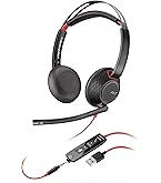 Amazon.com: Poly - Blackwire 5220 USB-A Headset (Plantronics
