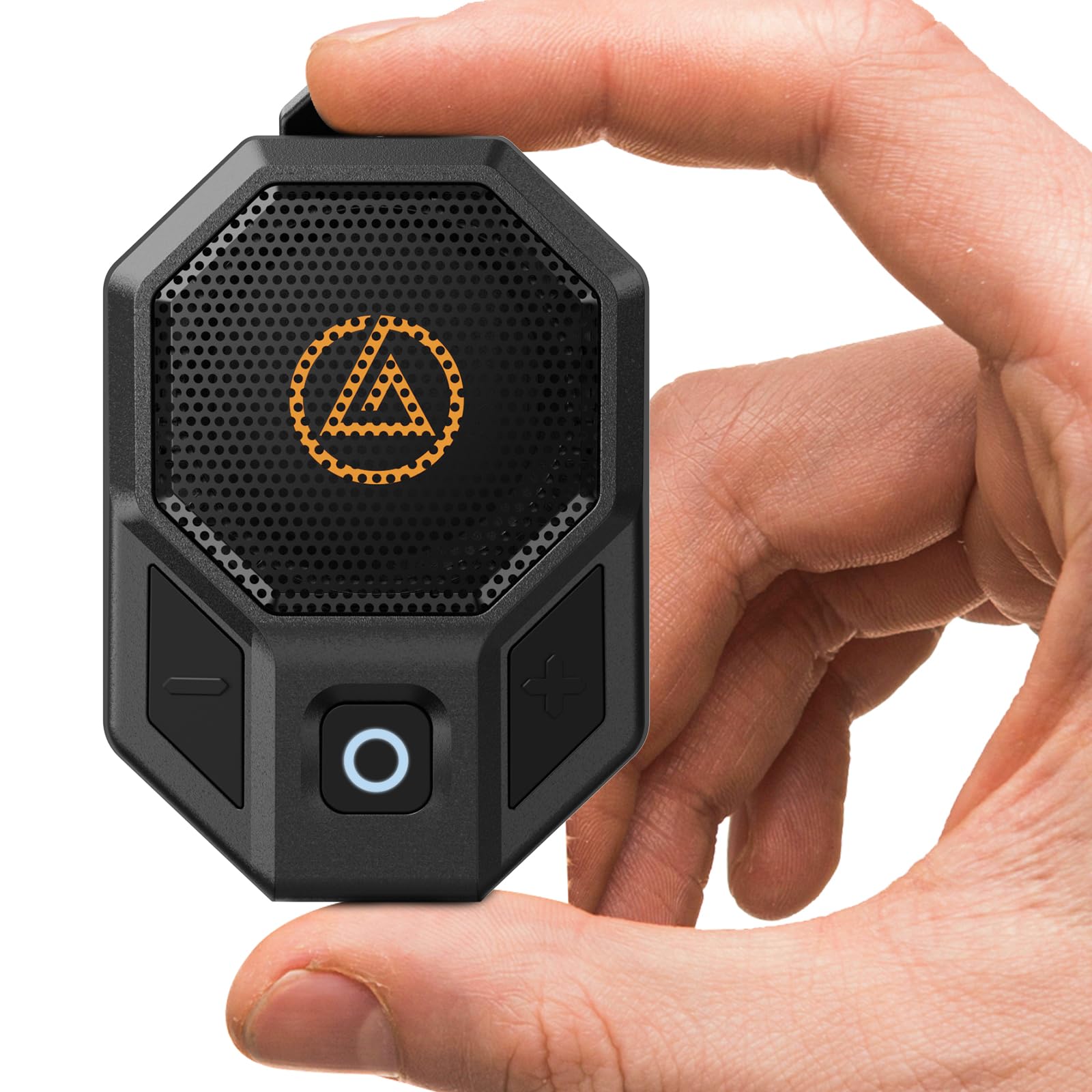 Photo 1 of LOBKIN Wearable Bluetooth Speaker, Clip On Mini Portable Speakers,Wireless Bluetooth 5.4 Built-in Mic IPX5 Waterproof Compact Hands-Free Calls for Jobsite Work,Outdoor Activities