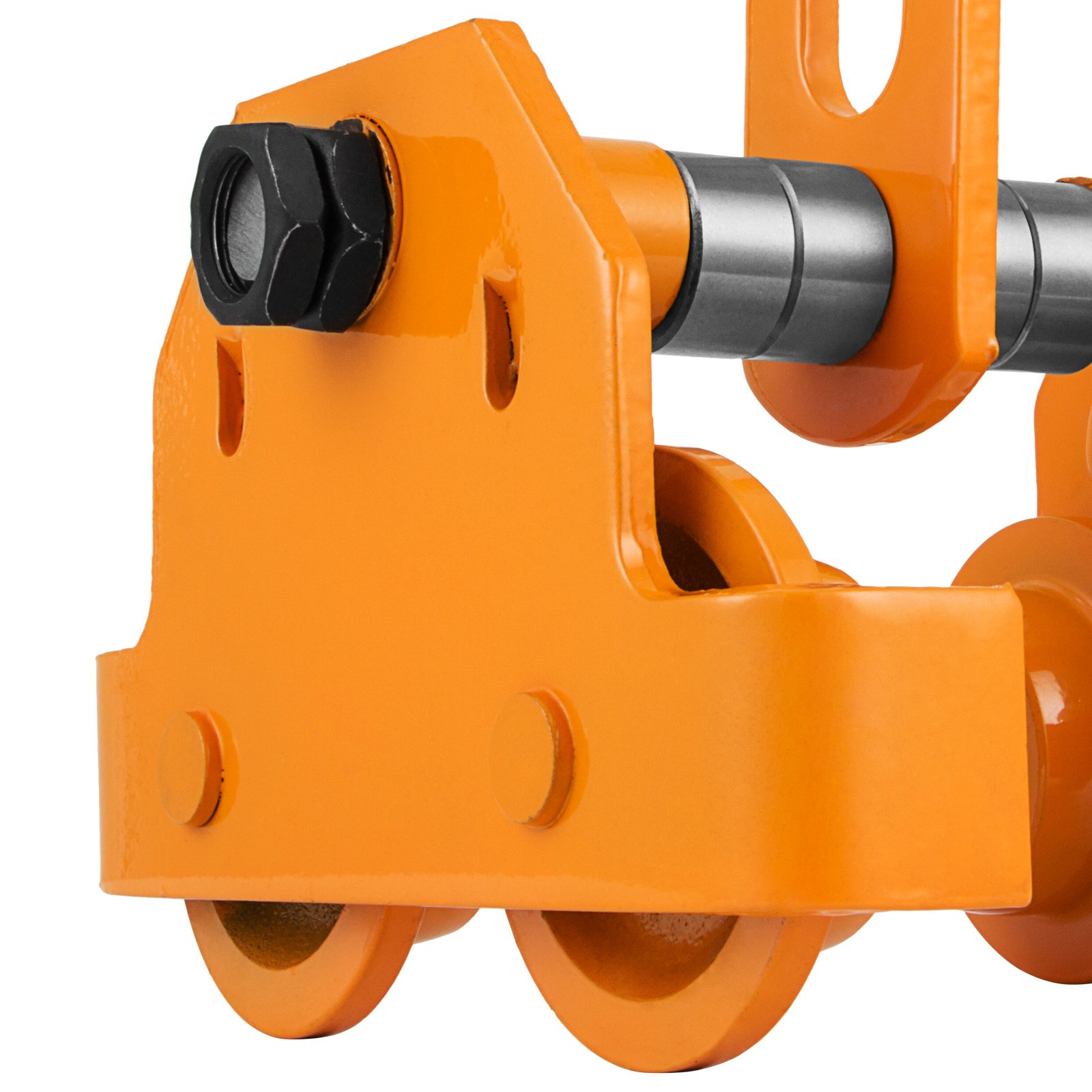 LOVSHARE 1T Push Beam Trolley 2204LBS Capacity Plain Trolley Heavy Duty