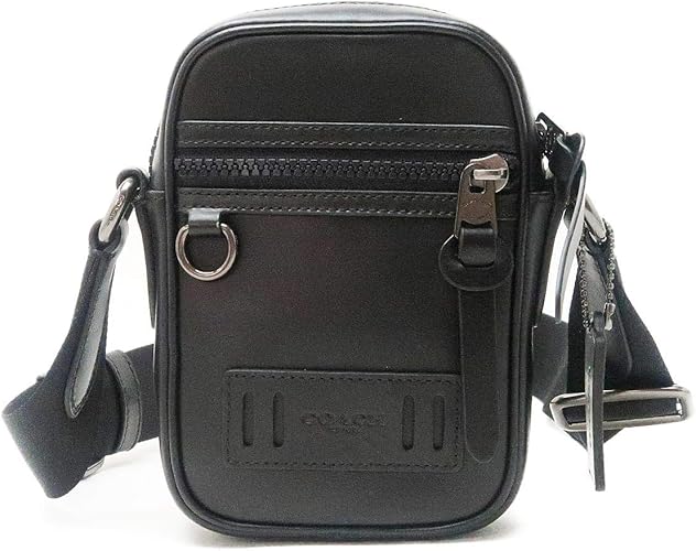 Amazon コーチ Coach バッグ メンズ ショルダーバッグ メッセンジャーバッグ 斜めがけ レザー qbbk アウトレット品 並行輸入品 Coach コーチ ショルダーバッグ