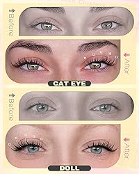 Natural Lash Clusters Kit Wispy Eyelash Clusters