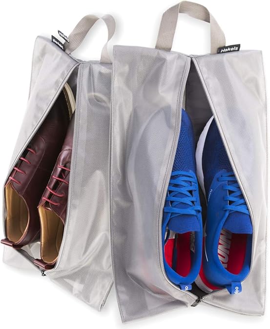 Shoe Bags for Travel, Odor Repellant Hygienic Luggage