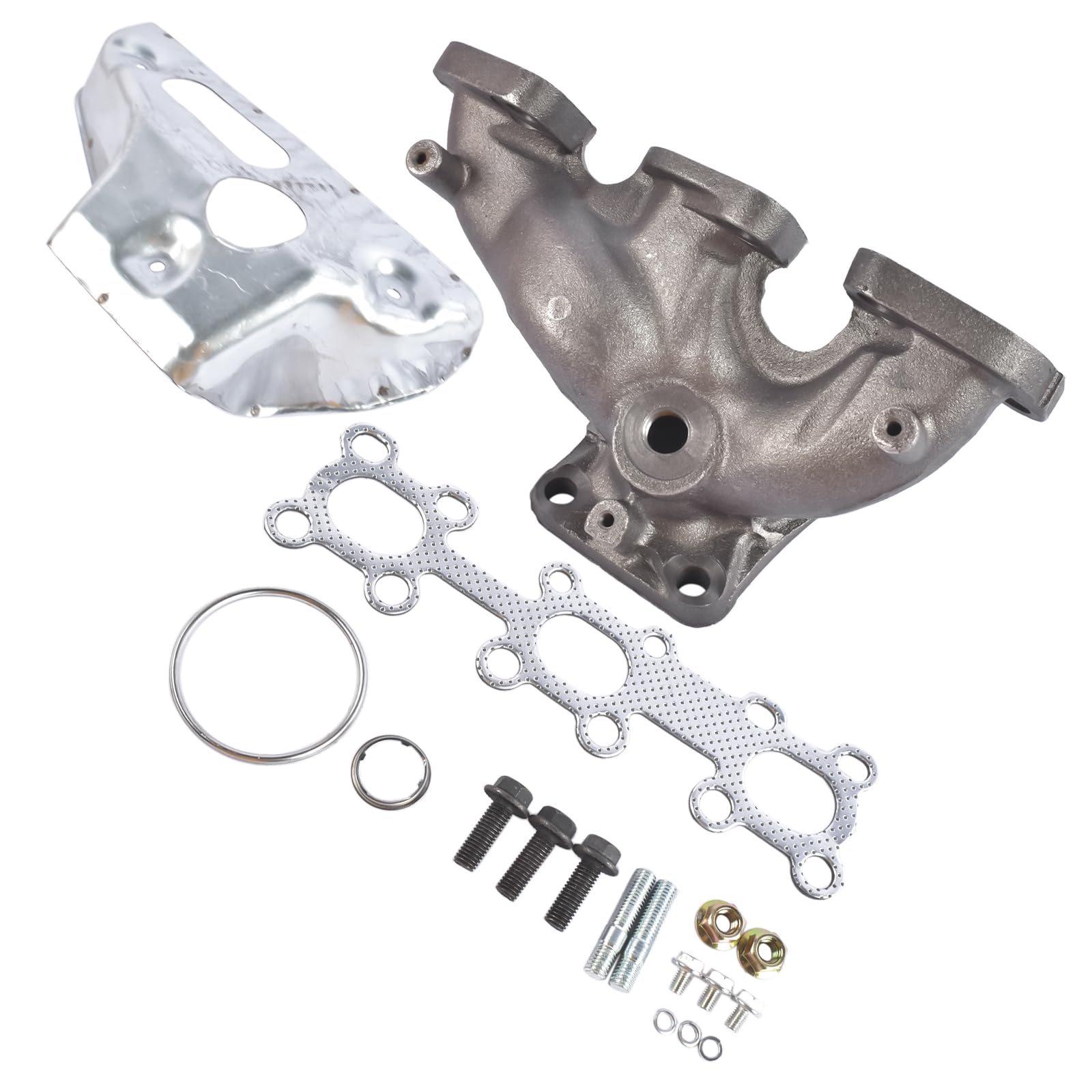 Photo 1 of TEKKOAUTO Rear Manifold with Gasket Replacement for Nissan Altima 2003-2006 Murano 2003-2007 Quest 2004-2009 Maxima 2004-2008 Infiniti I35 2003-2004 3.5L V6 14004-CA000 14004-7Y000