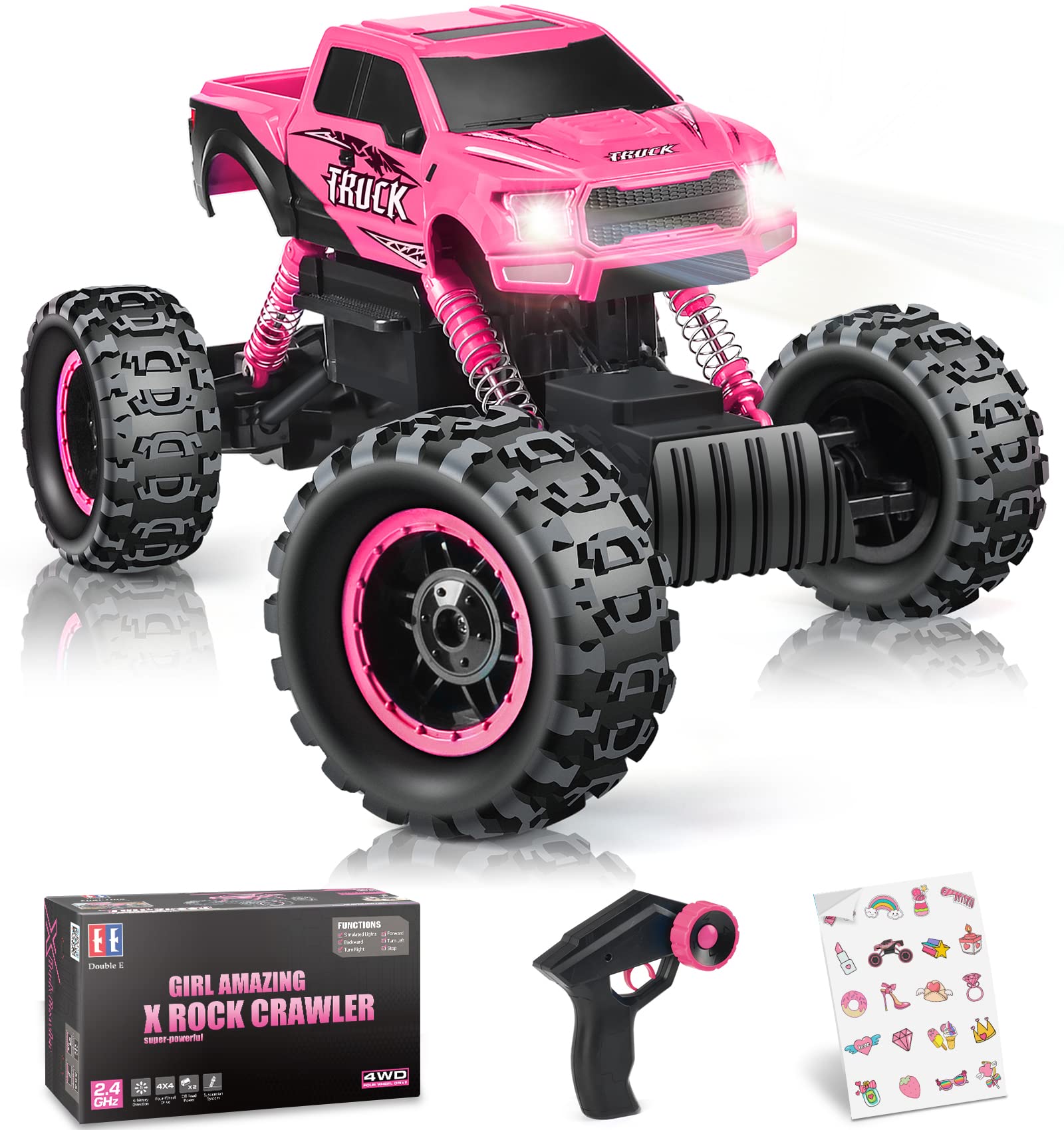 HOT Pink Rc Truck Remote Cars For Girls HOT Rc Truck Girls