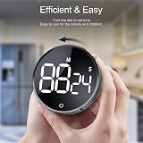 AVINIA Digital Kitchen Timer Large LED Display Magnetic Countdown Countup Timer view 3