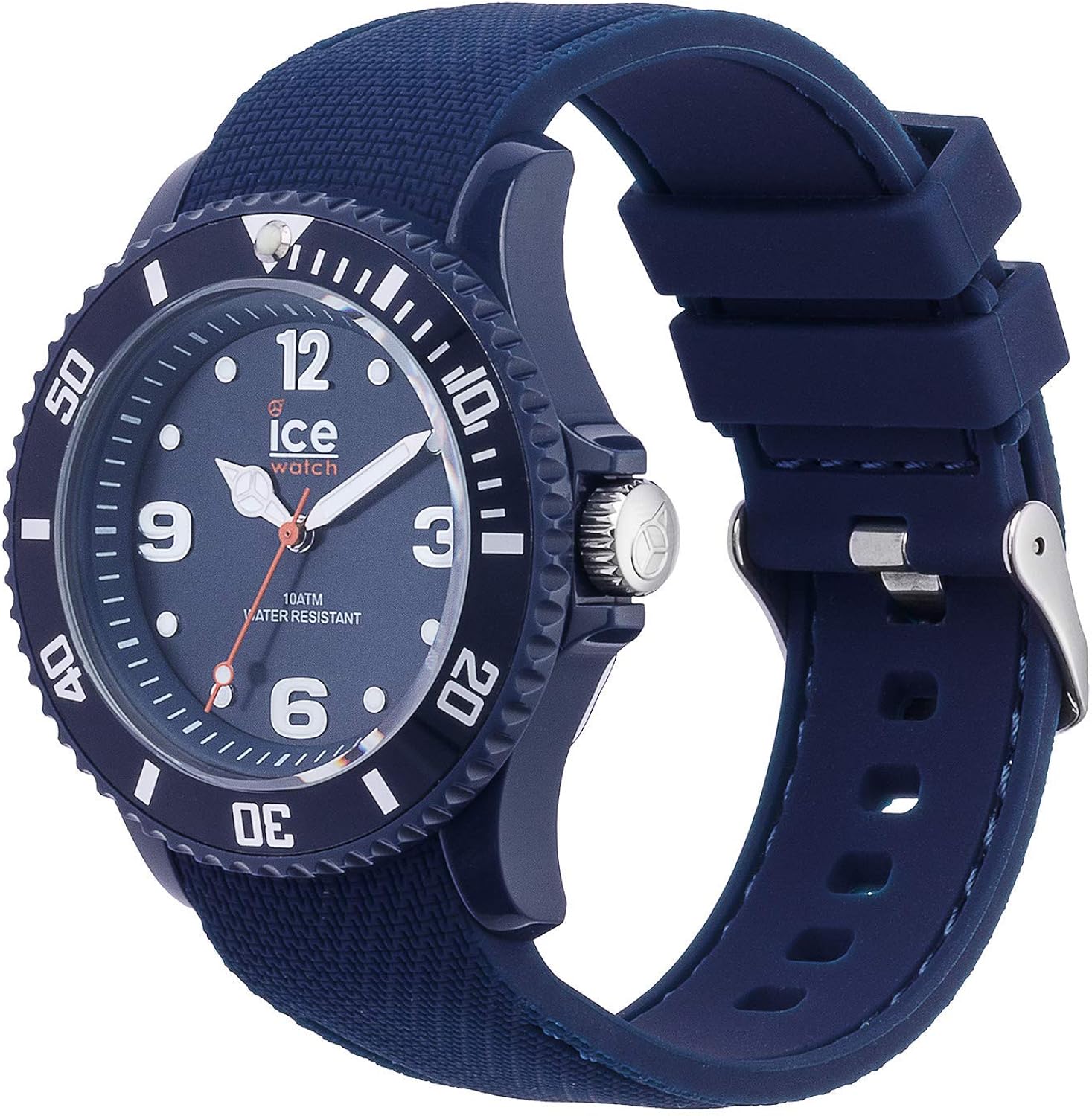 ICE-WATCH - ICE sixty nine Dark blue - Men's wristwatch with silicon strap - 007278 (Medium), Blue/Blue, Medium (40 mm) - Image 3