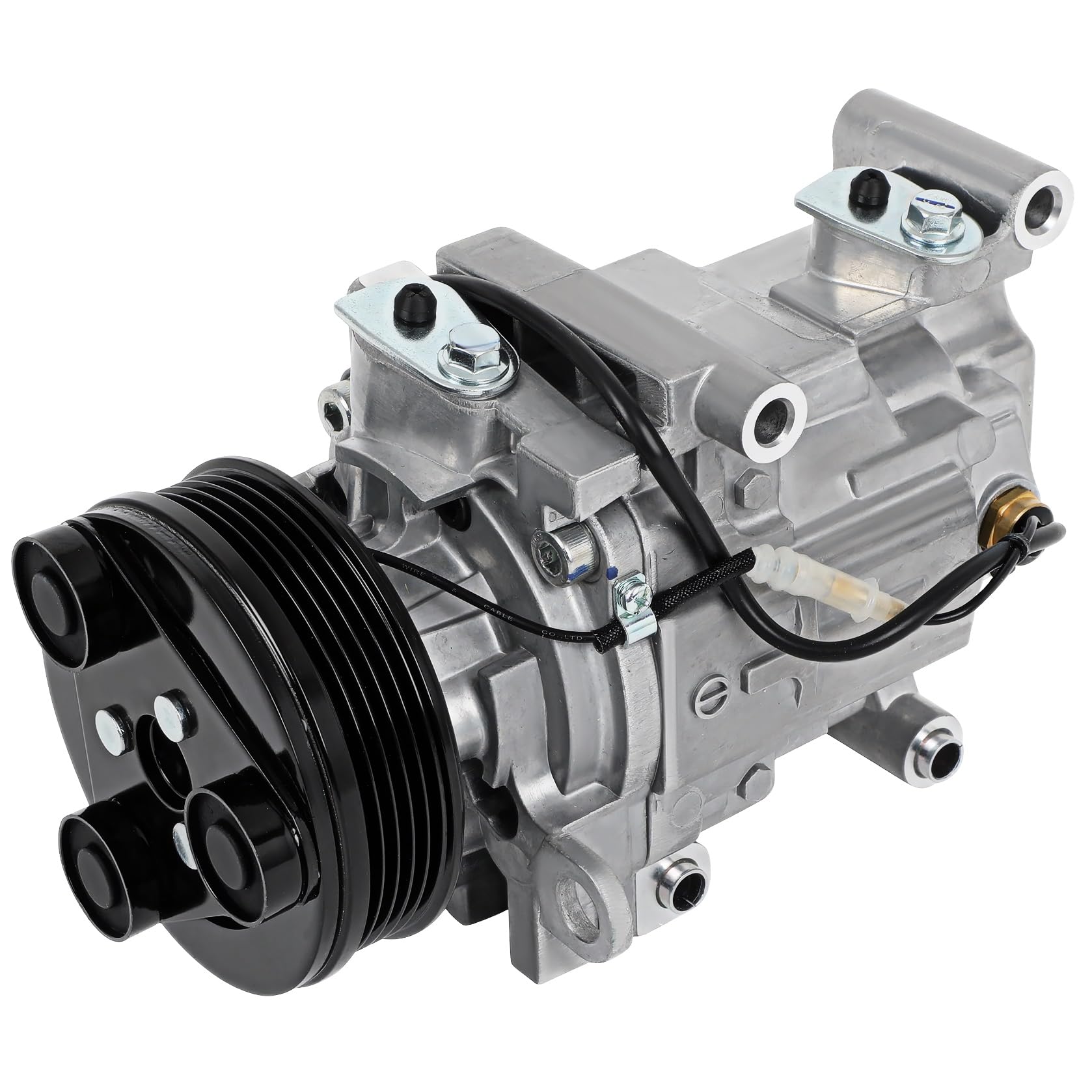 Photo 1 of SCITOO AC Compressor Fit for Mazda 3 2.0L 2.3L 2004 2005 2006 2007 2008 2009, Air Conditioning Compressor for Mazda 5 2.3L 2006 2007 2008 2009 2010, OE 58463