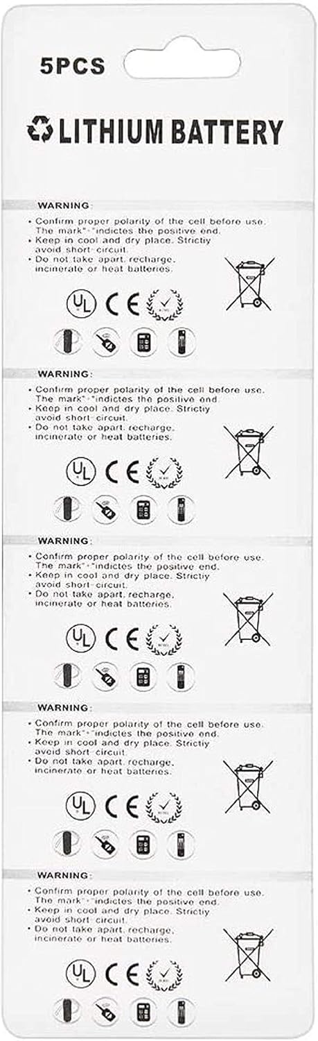 25 Pack CR2032 Battery 3v Lithium CR 2032 Batteries for Small Electronics, Silver, CR2032(25pcs) - Image 5