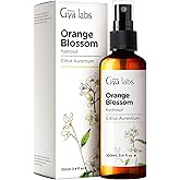 Gya Labs Orange Blossom Hydrosol - 3.4 Fl Oz - Face & Body Mist for Skin Toner & Hair Refresher - As Pillow, Room & Linen Spray for Fresh Scent