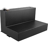 RDS Aluminum Transfer Fuel Tank - 95-Gallon, L-shaped, Black Diamond Plate, Model Number 70388PC