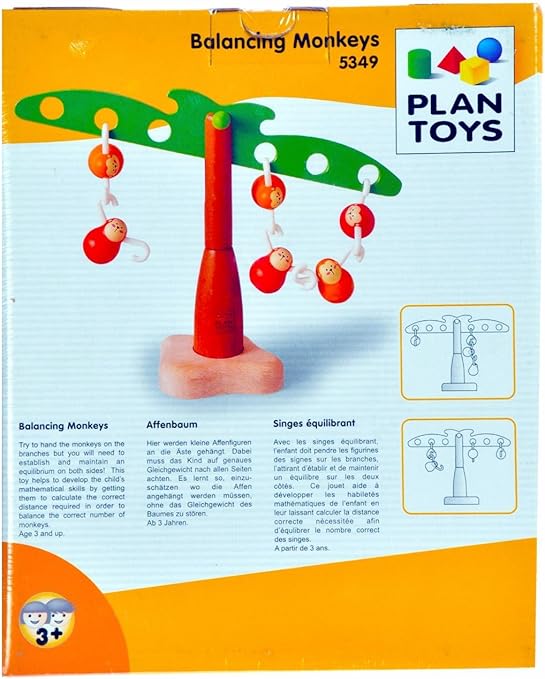 plan toys balancing monkeys