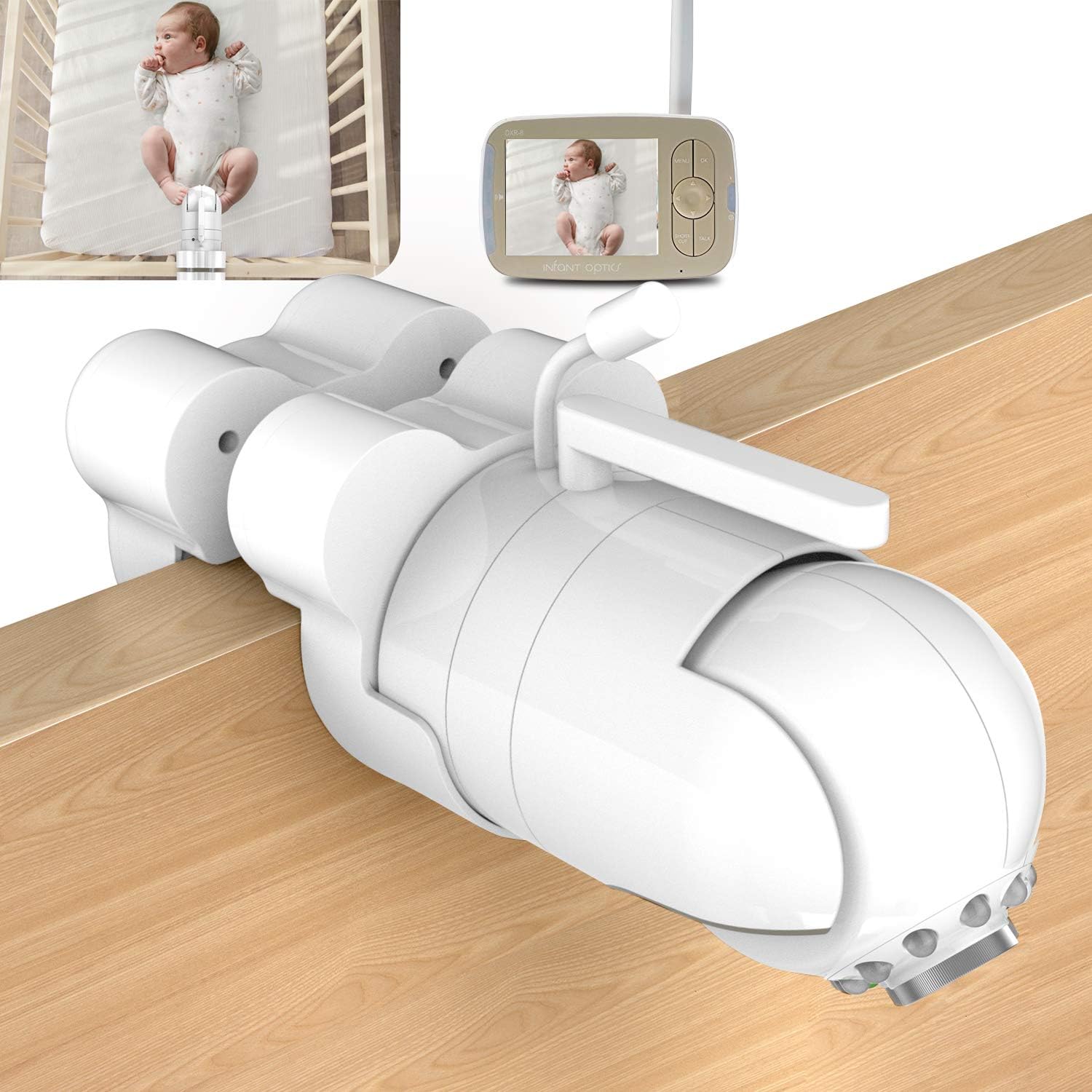 Baby Monitor Mount Bracket for Infant Optics DXR8 Baby Monitor, Featch Universal