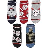 Friday The 13th Jason Voorhees Hockey Mask Ankle Socks 5PK for Men and Woman