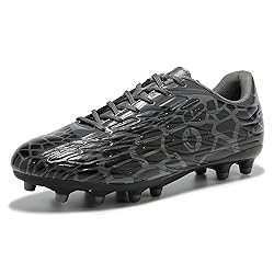 LEOCI Men's Soccer Cleats Women's Football Shoes
