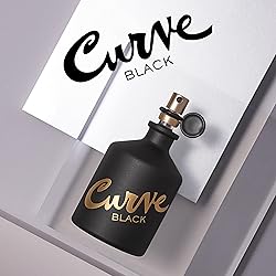 Curve Black For Men, Cologne Spray with Casual Day