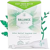 Balance Activ Odor Relief pH Balanced Vaginal Gel for Women, Works Naturally to Rapidly Relieve Unpleasant Odor & Restore Feminine Freshness