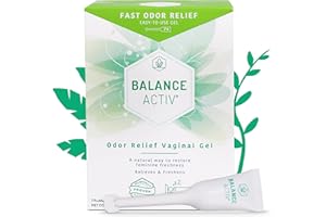 Balance Activ Odor Relief pH Balanced Vaginal Gel for Women, Works Naturally to Rapidly Relieve Unpleasant Odor & Restore Feminine Freshness