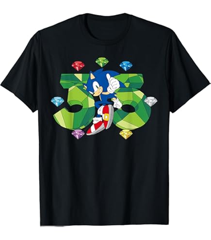 Amazon.com: Sonic the Hedgehog - Sonic Mania Club Spin T-Shirt
