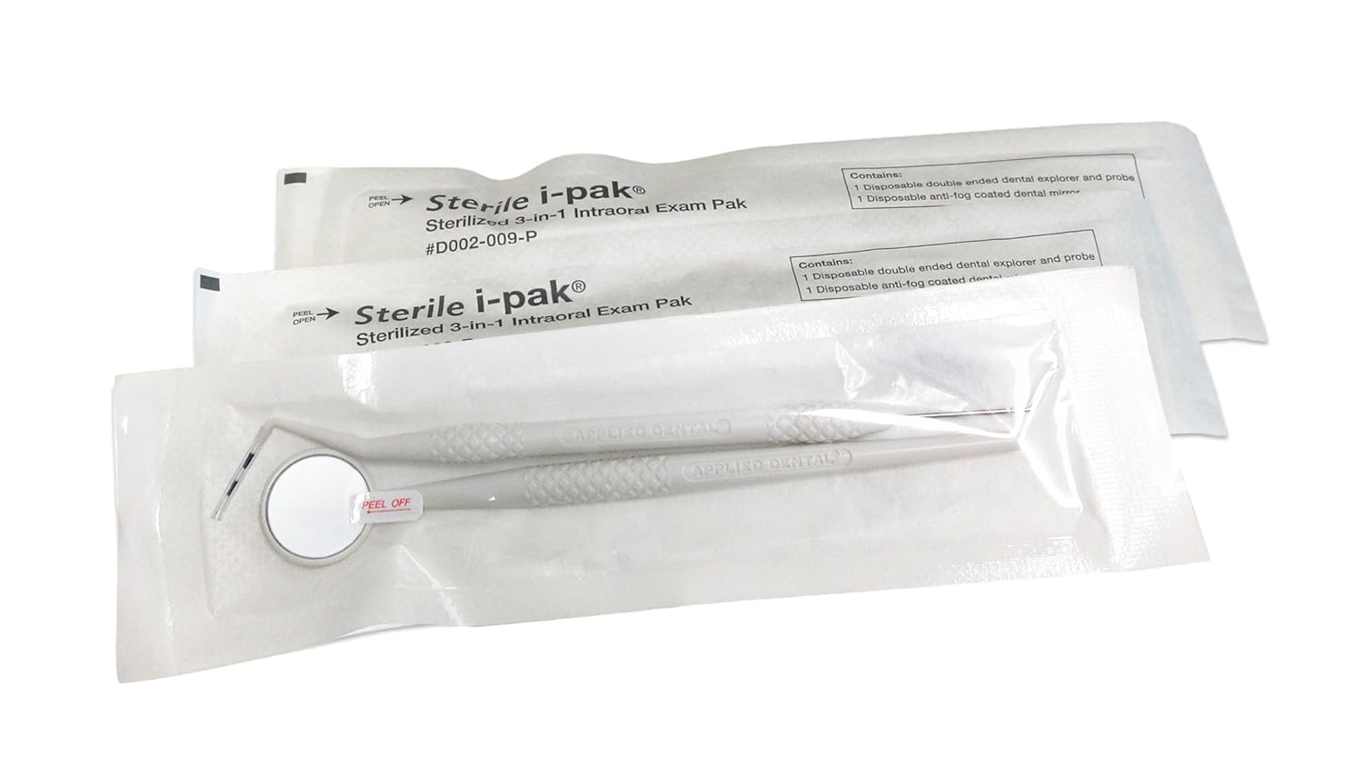 Sterile Ipak 3in1 Intraoral Exam Packs (Sterile