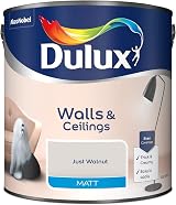 Dulux Matt Emulsion Paint For Walls And Ceilings Just Walnut 2.5 Litres view 2