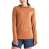 Free Fly Women's Shade Hoodie - UPF 50+ Sun Protection Clothing, Sun Shirt with Hood, Bamboo Viscose Long Sleeve for Women