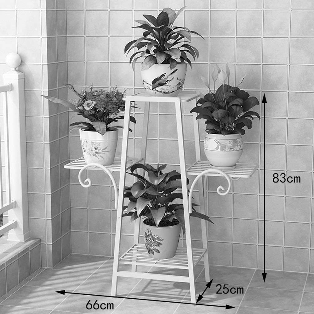 Estanterias jardin Flower Stand-Multi-Layer Interior Home Balcón ...