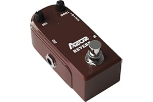 AZOR AP311 Spring Reverb Guitar Effect Pedal with True Bypass Aluminium alloy case