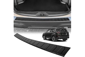 Hugeek Rear Bumper Protector for Subaru 2025 2026 Forester Car Accessories ABS Plastic Material Matte Black Resistant Trunk Door Entry Guards