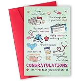 ATTLVV Nurse Graduation Gift,Nurse Graduation Card,Graduation Card for Doctor,Medical School Graduation Card,Phd Graduation Card